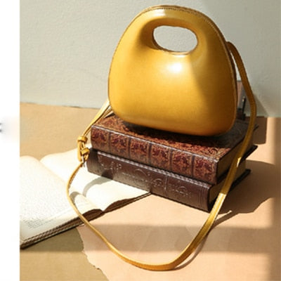 Fashion Shell Type Round Flap Bag Retro Circular Women Handbags Design Cross Body Bags For Women Clutch Shoulder Messenger Bags