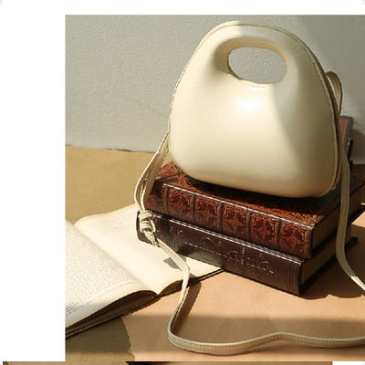 Fashion Shell Type Round Flap Bag Retro Circular Women Handbags Design Cross Body Bags For Women Clutch Shoulder Messenger Bags