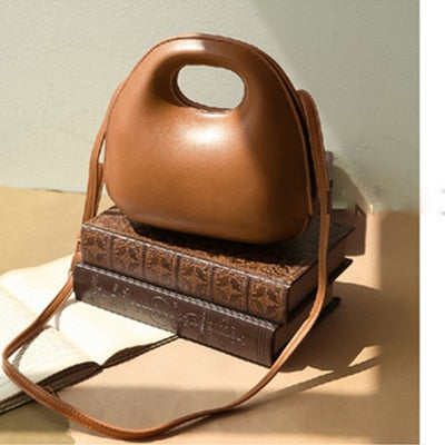 Fashion Shell Type Round Flap Bag Retro Circular Women Handbags Design Cross Body Bags For Women Clutch Shoulder Messenger Bags