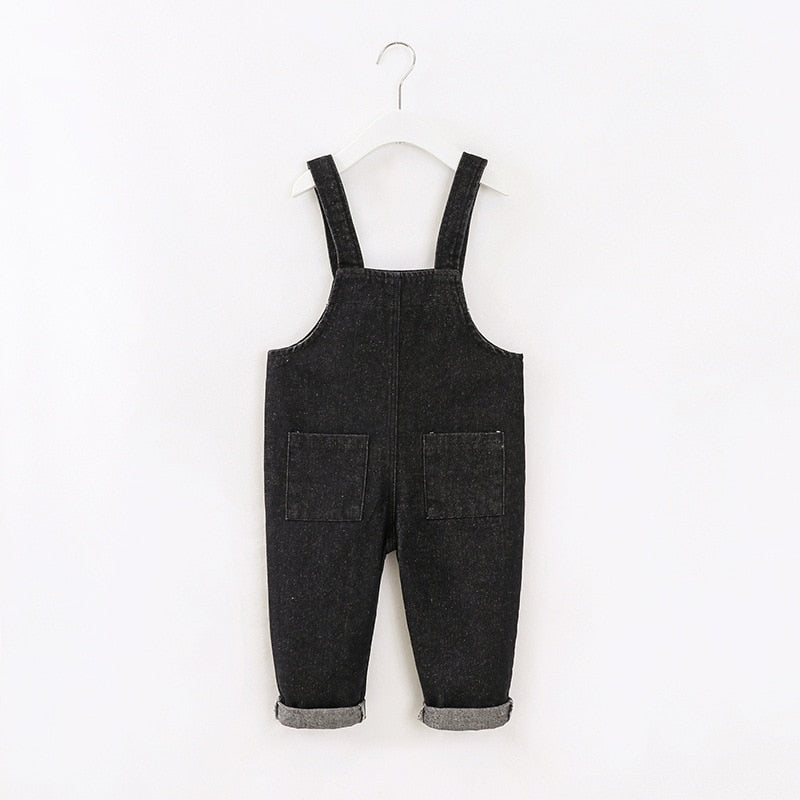 IENENS Kids Baby Clothes Jumper Boys Girls Dungarees Infant Playsuit Pants Denim Jeans Overalls Toddler Jumpsuit 2 3 4 5 6 Years