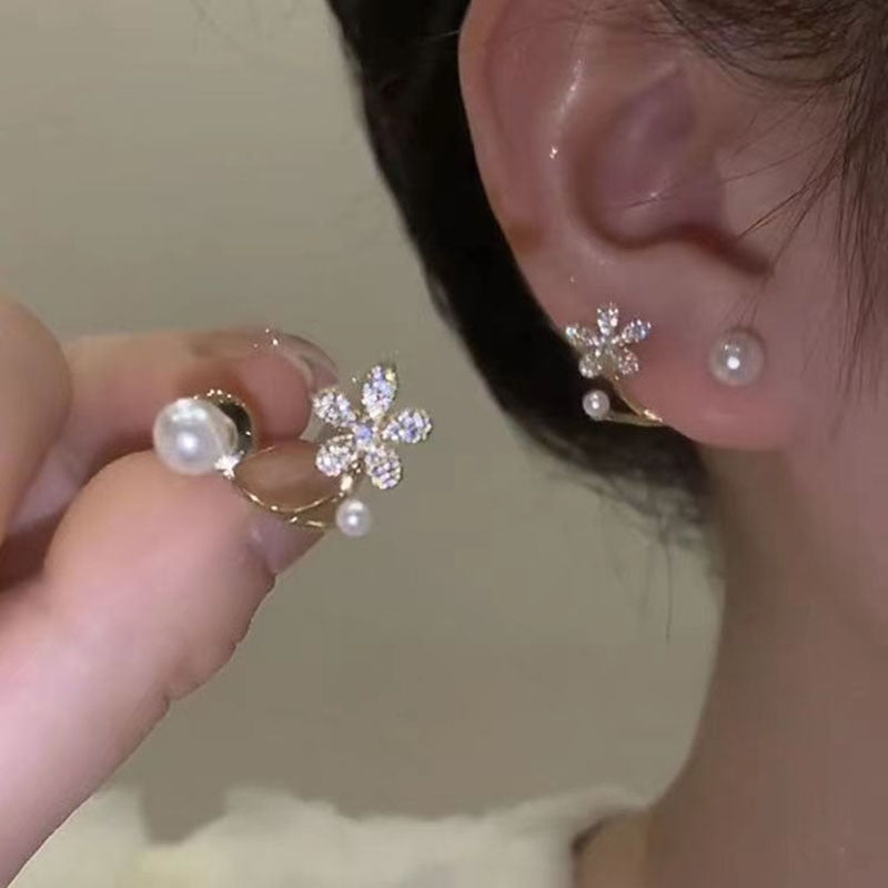 Sweet Acrylic Heart Stud Earrings Delicate Gold Color Cute Mini Ear Studs Trendy Ear Nails For Women Girls Wedding Jewelry Gift