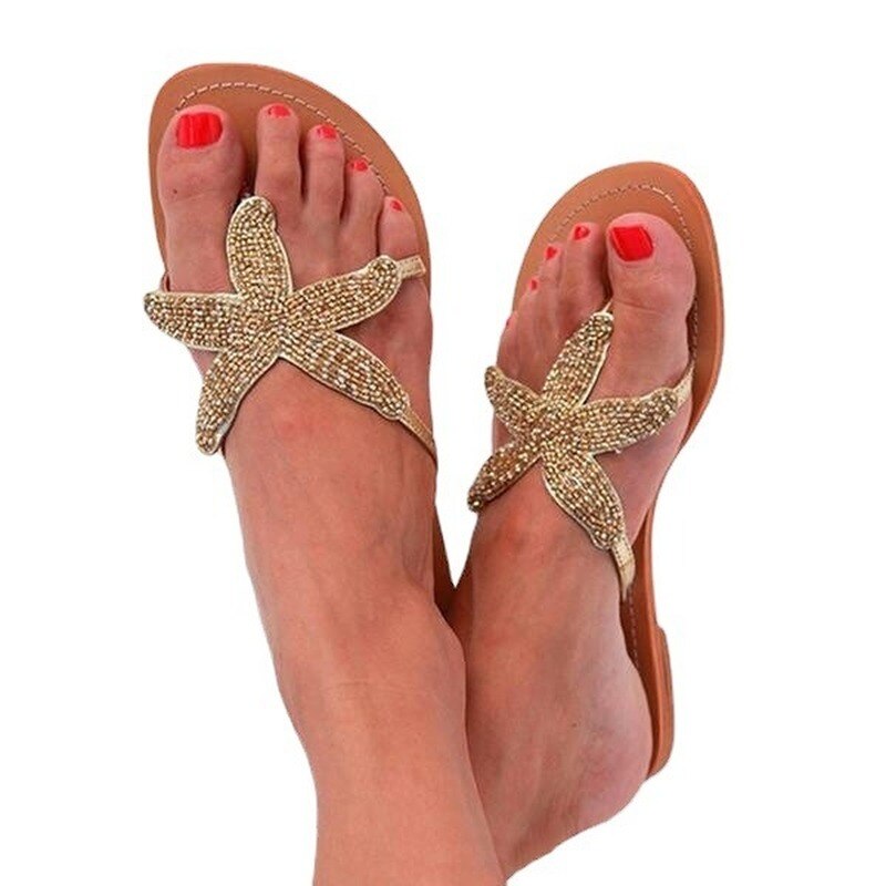 Summer flat flip-flops 40-43 casual women's outdoor fashion slippers beach holder fashion shoes woman slippers