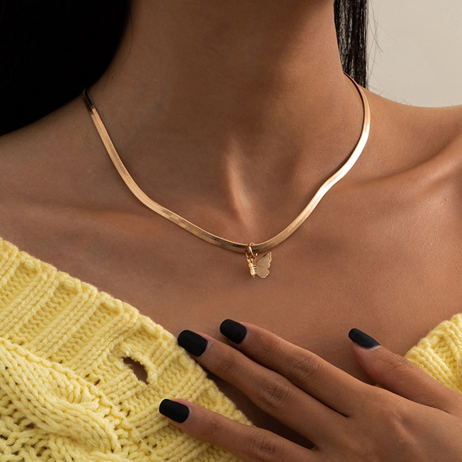 Vintage Pendant Necklace for Women Gold Color Chain Multilayer Bohemian Coins Necklaces Girls Collier Femme Collares Jewelry