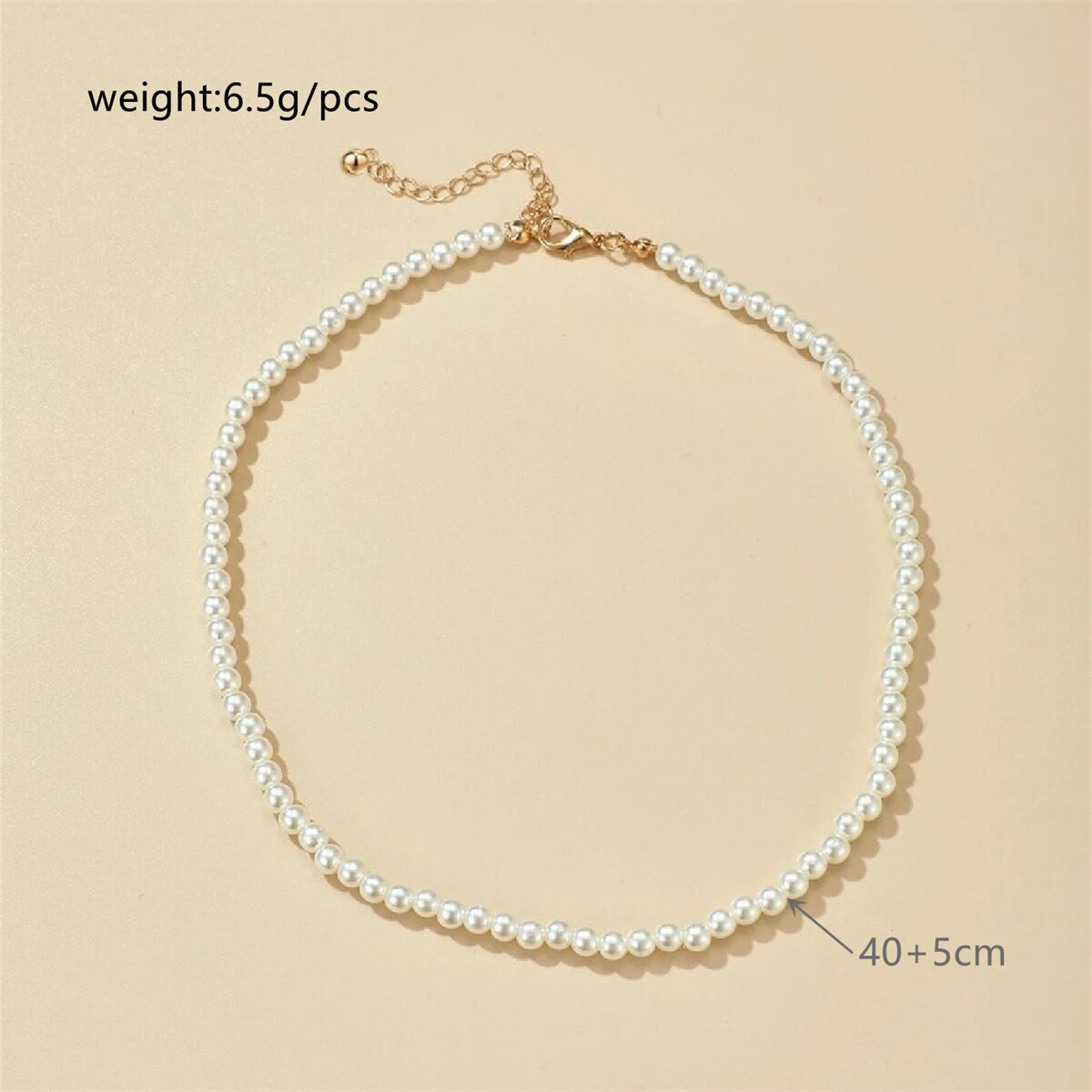 Vintage French Small Anti-pearl Necklaces for Women New Necklace 2021 Fashion Jewelry collares para mujer collares