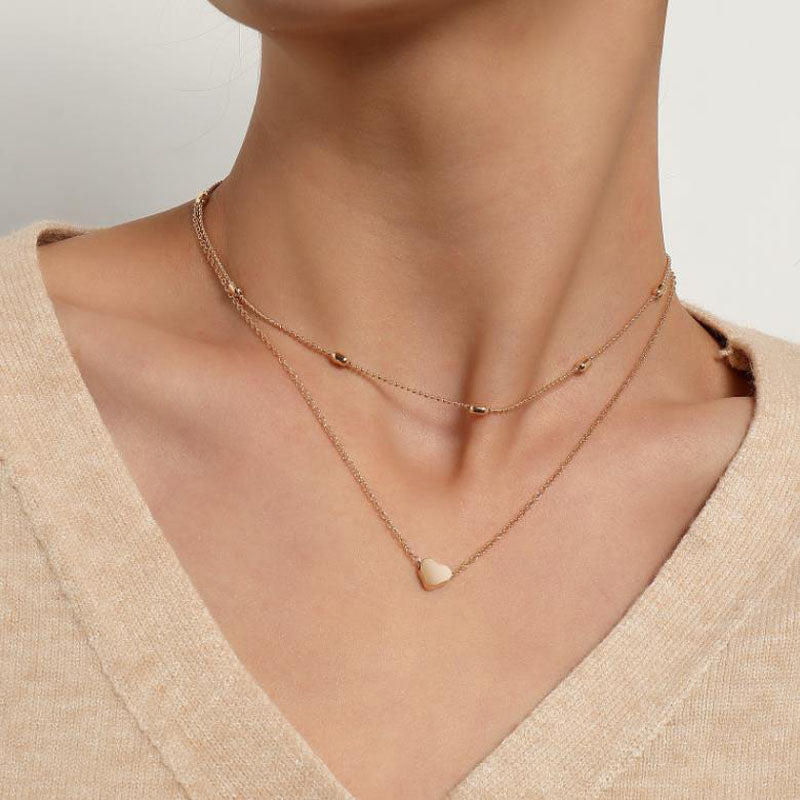 Vintage Pendant Necklace for Women Gold Color Chain Multilayer Bohemian Coins Necklaces Girls Collier Femme Collares Jewelry