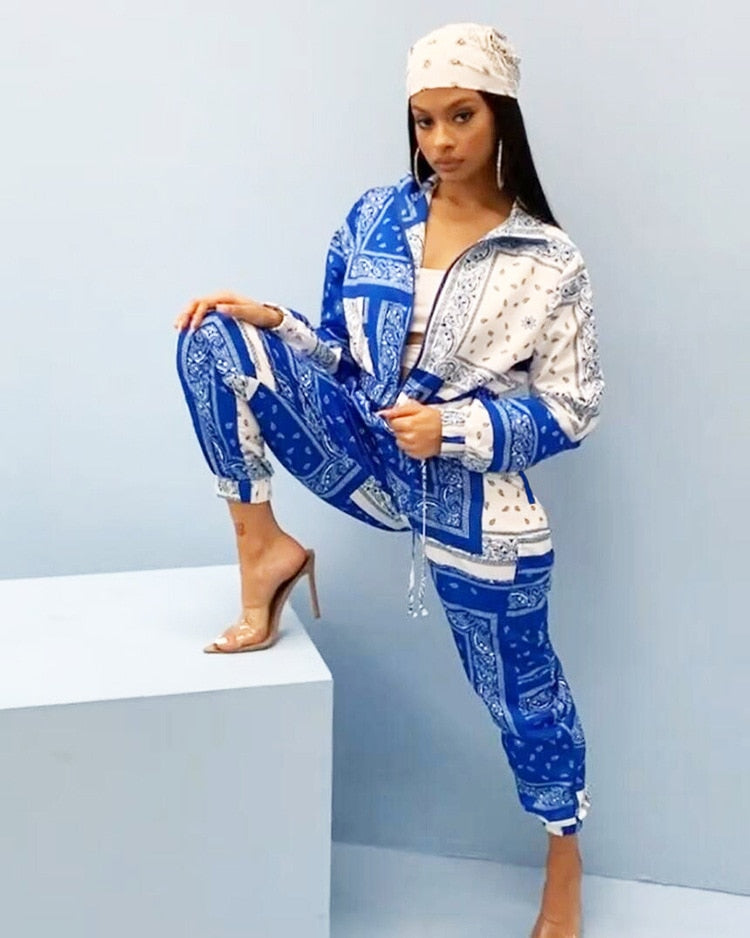 2 Piece Set Women Fitness Sweatsuit