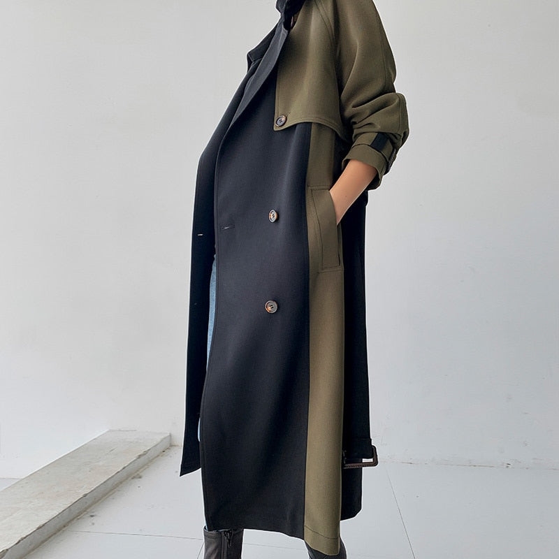 Trench Coat women Simple Chic