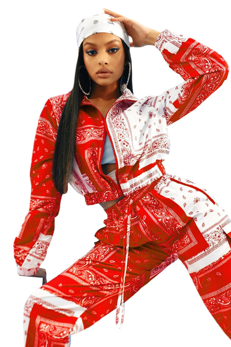 2 Piece Set Women Fitness Sweatsuit