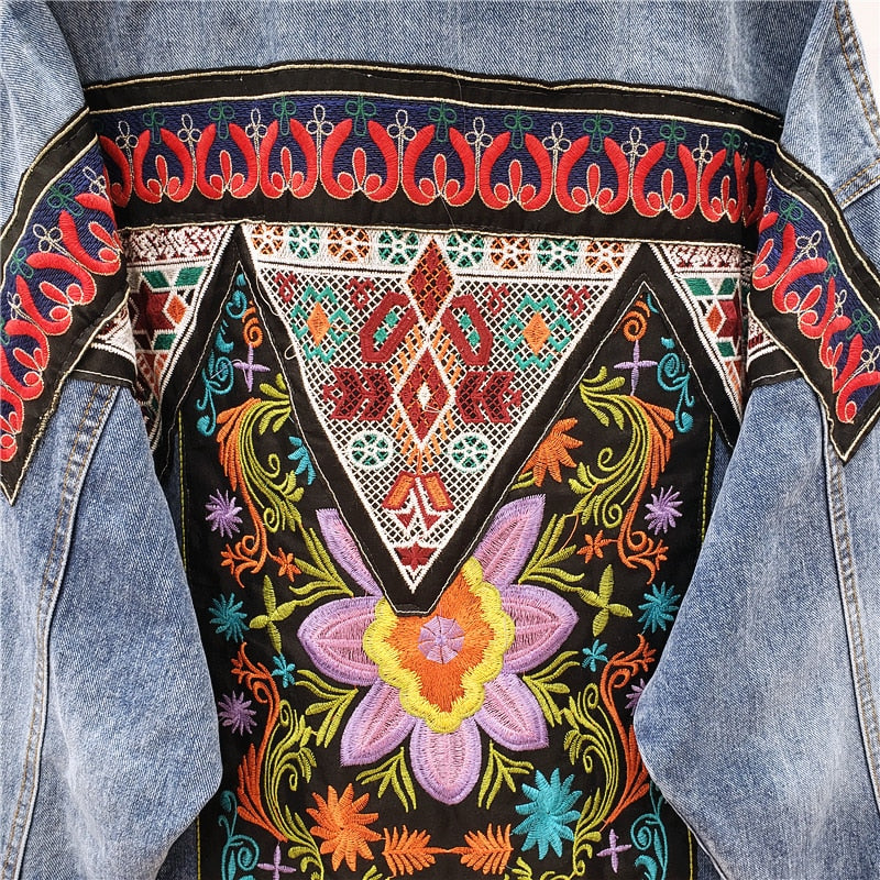 Boho Denim jacket