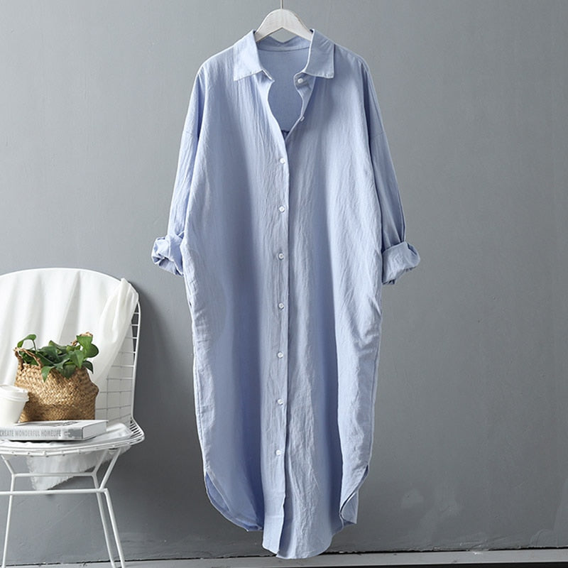 Cotton Women Blouse Shirt