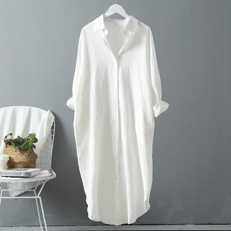Cotton Women Blouse Shirt
