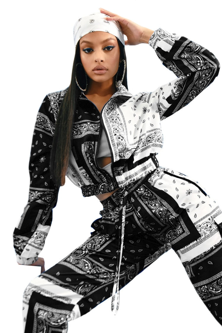 2 Piece Set Women Fitness Sweatsuit