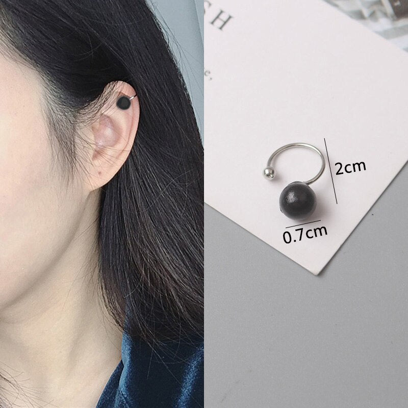 New Pearl Clip Earrings without Piercings Korean Fashion Elegant Small Ear Clips Cool Stuff orecchini aretes de mujer modernos