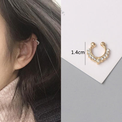 New Pearl Clip Earrings without Piercings Korean Fashion Elegant Small Ear Clips Cool Stuff orecchini aretes de mujer modernos