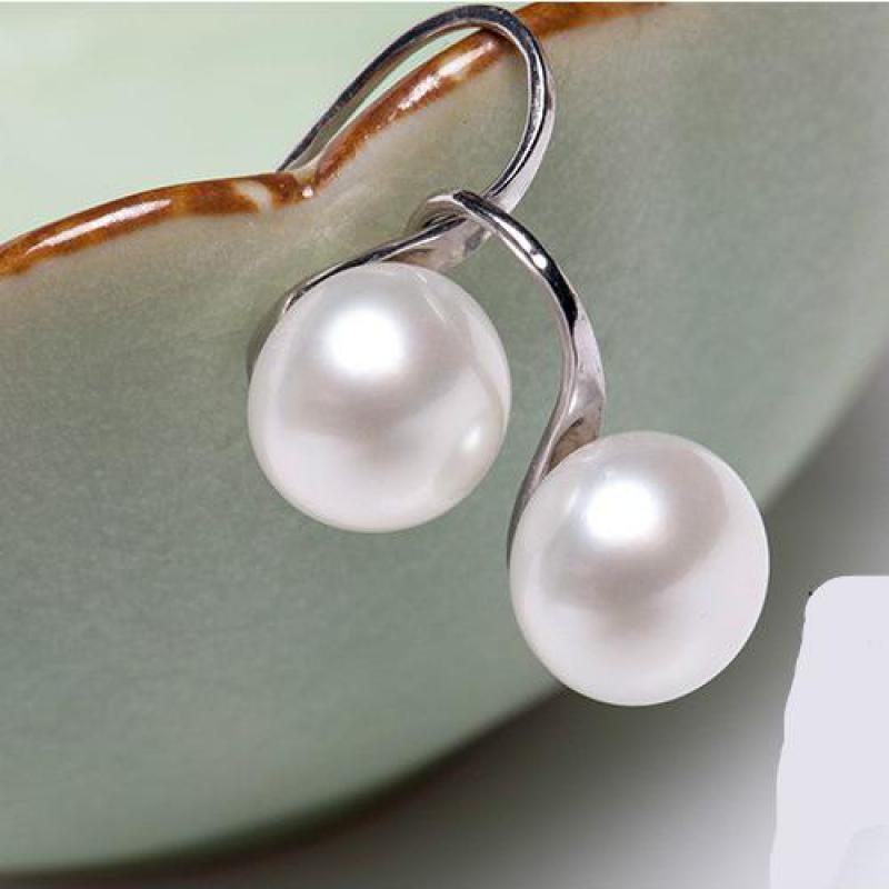 Glamour Earrings Sale Natural Freshwater Pearl Earrings Korean Fashion 2019 New Popular Pearl Women's Earrings Wholesale