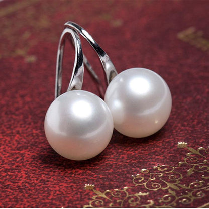 Glamour Earrings Sale Natural Freshwater Pearl Earrings Korean Fashion 2019 New Popular Pearl Women's Earrings Wholesale