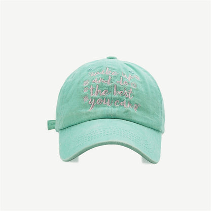 Pink Lovely Girls Baseball Cap Female Fashion Adjustable Snapback Women Hats Soft Top Peaked Cap Cute Cat Hat Trendy Face Small