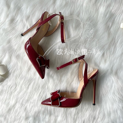 Red elegant Heels