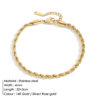 JUJIE 316L Stainless Steel Snake Chain Anklet For Women/Men Sexy Leg Foot Bracelet Accessorie Jewelry Dropshipping/Wholesale