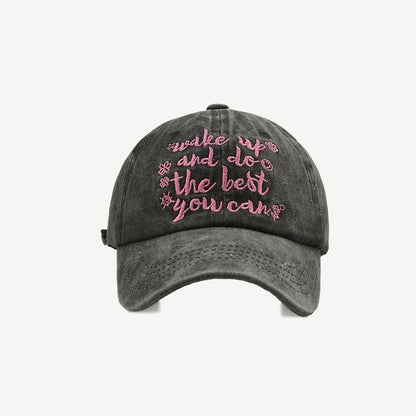 Pink Lovely Girls Baseball Cap Female Fashion Adjustable Snapback Women Hats Soft Top Peaked Cap Cute Cat Hat Trendy Face Small