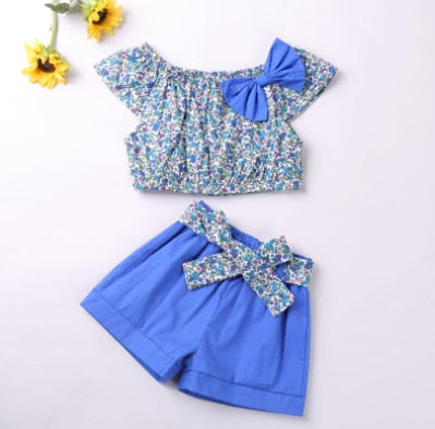 Humor Bear Girls Clothes Set