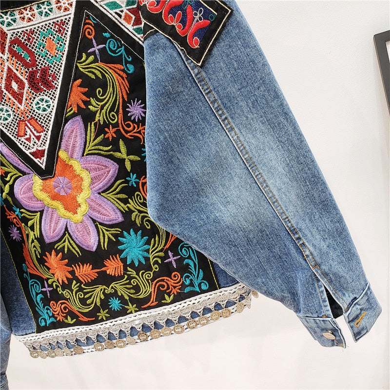 Boho Denim jacket