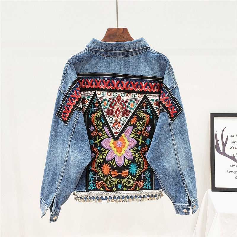 Boho Denim jacket