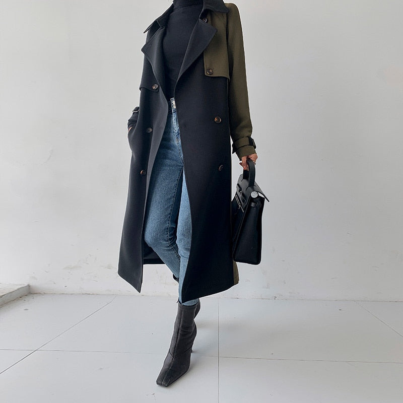 Trench Coat women Simple Chic