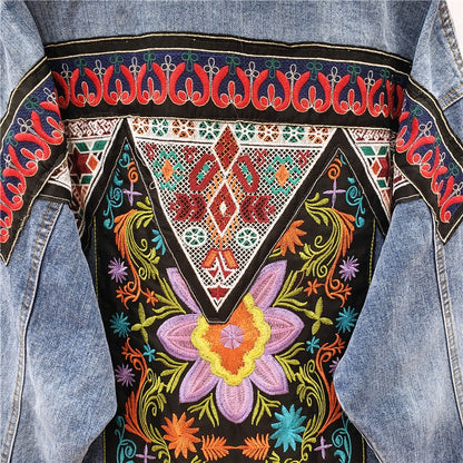 Boho Denim jacket