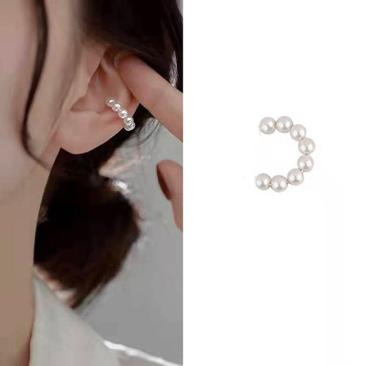 New Pearl Clip Earrings without Piercings Korean Fashion Elegant Small Ear Clips Cool Stuff orecchini aretes de mujer modernos