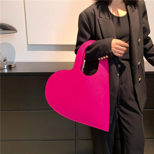 Luxury Designer Tote Bag For Women 2023 New Love Design Handbags Ladies Shoulder Bags Fashion Trending Large Hand Bag And Purses